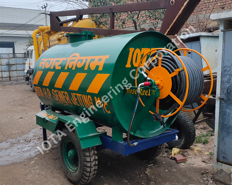 Trailer Mounted Sewer Jetting Machine